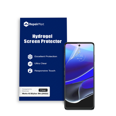 Motorola Moto G Stylus 5G (2022) Compatible Premium Hydrogel Screen Protector With Full Coverage Ultra HD